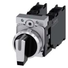 Siemens Industry - COMMUT. MANETTE, I-O-II, NOIR, BLANC