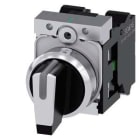 Siemens Industry - COMMUT. MANETTE, I-O-II, NOIR, BLANC