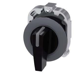 Siemens Industry - COMMUTATEUR MANETTE, I-O-II, NOIR