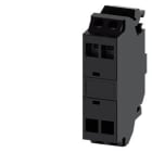 Siemens Industry - borne support, noir, bornes  ressort, pour fixation au sol