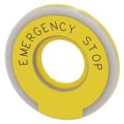 Siemens Industry - RONDELLE ARRET URGENCE LUMINEUXE, JAUNE