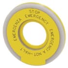 Siemens Industry - RONDELLE ARRET URGENCE LUMINEUXE, JAUNE