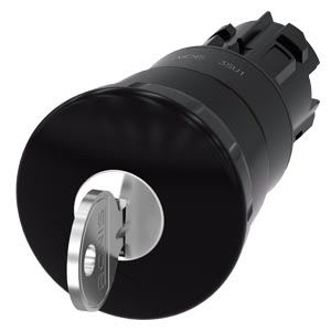 Siemens Industry - BOUTON-P. CP. PNG 40MM, NOIR