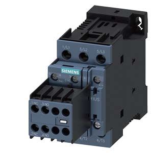 Siemens Industry - CONTCT.,AC3:5,5KW 2NO+2NF DC24V
