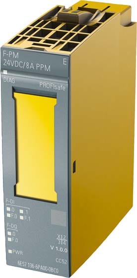 Siemens Industry - SIPLUS ET 200SP F-PM-E 24VDC/8A PPM RAIL