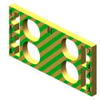 Siemens Industry - 10 étiquettes codage couleur CC81