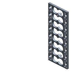 Siemens Industry - 10 étiquettes codage couleur, CC00