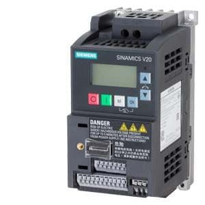 Siemens Industry - sinamics v20 1ac 200-240v -10/10 47-63hz puissance nominale 0,12kw avec surcha