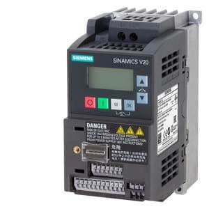 Siemens Industry - sinamics v20 1ac 200-240v -10/10 47-63hz puissance nominale 0,75kw avec surcha