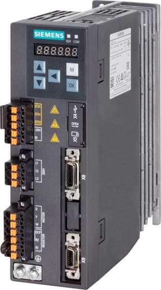 Siemens Industry - SINAMICS V90, PROFINET,1/3 AC 200V 0.4kW