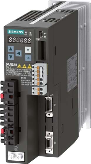 Siemens Industry - SINAMICS V90, PROFINET, 3 AC 400V 0.4kW