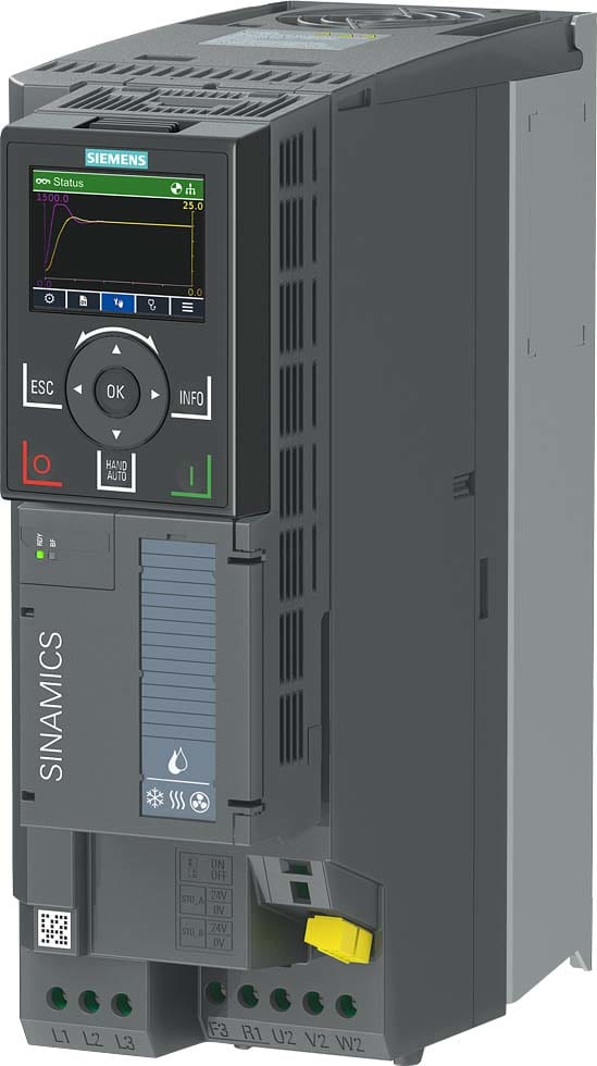 Siemens Industry - G120X IP20 200...240V 4kW FSB UF