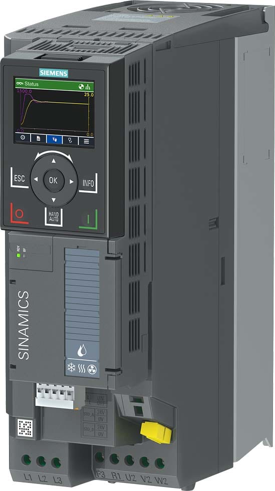 Siemens Industry - G120X IP20 200...240V 4kW FSB UF