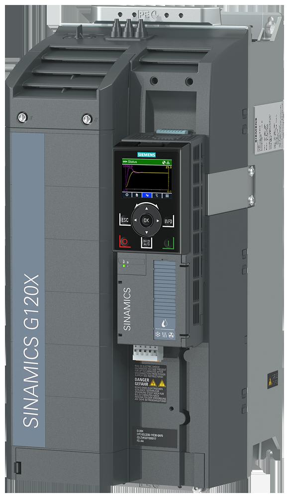 Siemens Industry - G120X IP20 500...690V 37kW FSD UF