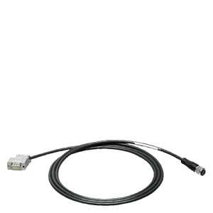 Siemens Industry - Conn. Cable RS422, Sub-D/M12, 5 m