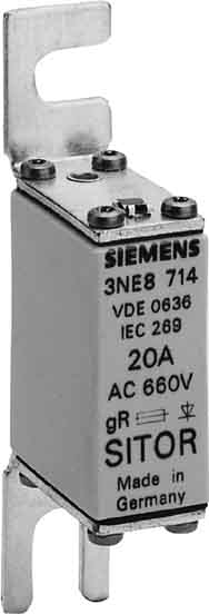 Siemens Industry - Cartouche fusible SITOR