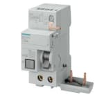 Siemens Industry - Bloc FI, 2 poles, type AC, In: 63 A, 500 mA, Un AC: 230 V