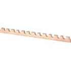 Siemens Industry - Jeu de barres, à découpes, pas de 27 mm pour socle de fusibles NEOZED DO2 cuivre