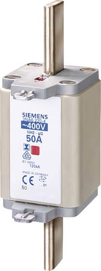 Siemens Industry - Cartouche fusible NH GL/GG languettes d'accrochage isolées