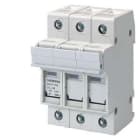 Siemens Industry - Socle de fusible à encastrer avec voyant pour