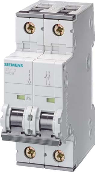 Siemens Industry - MCB UC 10kA, 2-pole, B, 8A