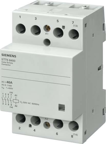 Siemens Industry - CONTACTEUR INSTA 4NF 24VCA 63A