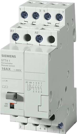 Siemens Industry - Télérupteur 4 NO contact 230,400V AC 16A