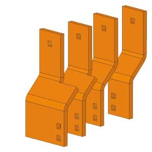 Siemens Industry - CU COLL. B-D GRAD./AR/40X10/P800/DIST GA