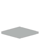Siemens Industry - BASE PLATE CORNER CUBICLE IP55/D800