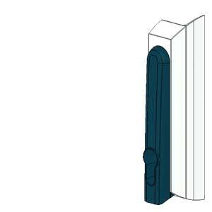 Siemens Industry - ROTARY HANDLE FOR PROFILE SEMICYLINDERS