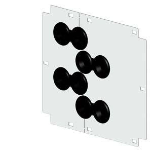 Siemens Industry - CVR CABLE ENT. 3VL1-3/4P/WI FIX PL/H200