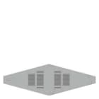 Siemens Industry - TOP PLATE CORNER CUBICLE IP40/D400