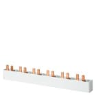 Siemens Industry - BARRE COLLECT. A BROCHES 2Ph., LONGUEUR 1016MM PROTECTION TOUCH