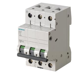 Siemens Industry - Disj. Mod. 400 V 4.5KA, 3 poles, C, 50A