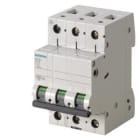 Siemens Industry - Disj. Mod. 400 V 4.5KA, 3 poles, C, 6A