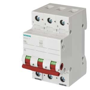 Siemens Industry - INTERRUPT. ARRET  100A 3P, POIGNEE ROUGE