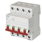 Siemens Industry - INTERRPT. ARRET 63A 3P+N, POIGNEE ROUGE