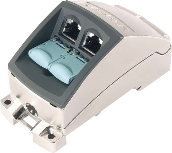 Siemens Industry - Prise modulaire IE FC RJ45 avec insert 2 x RJ45