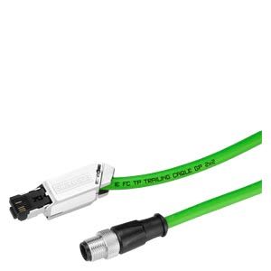Siemens Industry - IE Connecting Cable M12-180/RJ45, 10 m