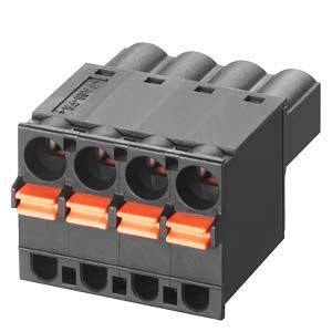 Siemens Industry - bornier ressort 4 points pour alimentation (dc 24v); pour scalance x/w/s/m; co