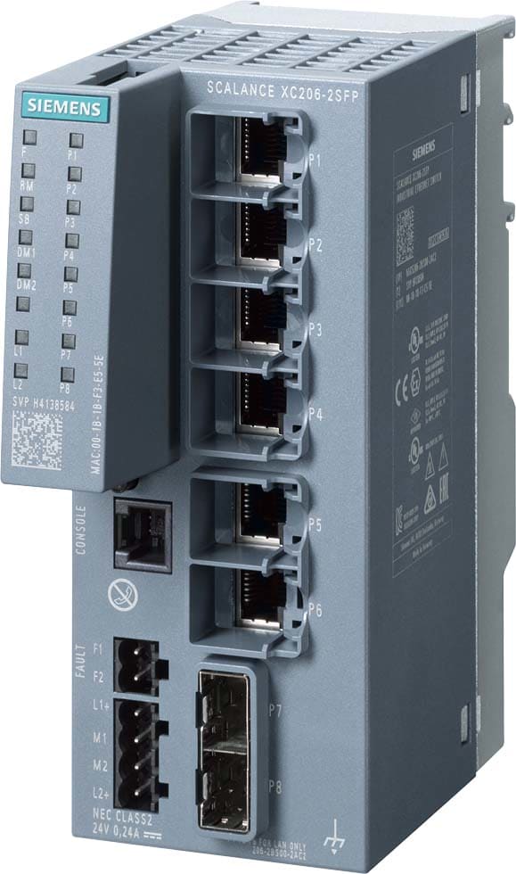 Siemens Industry - SIPLUS NET SCALANCE XC206-2SFP