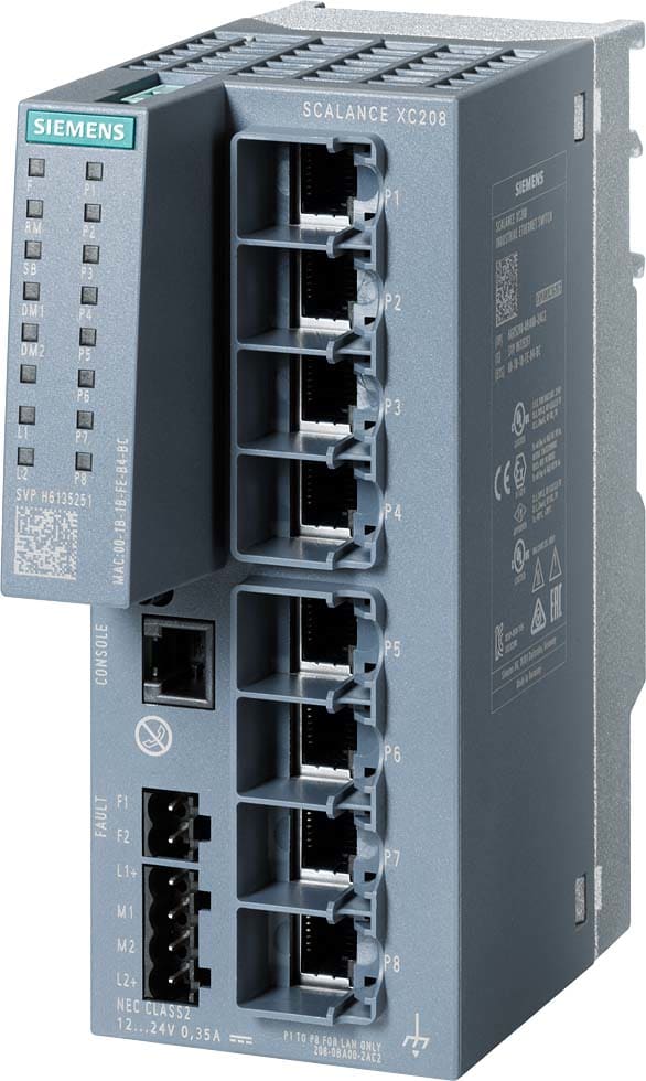 Siemens Industry - SIPLUS NET SCALANCE XC208
