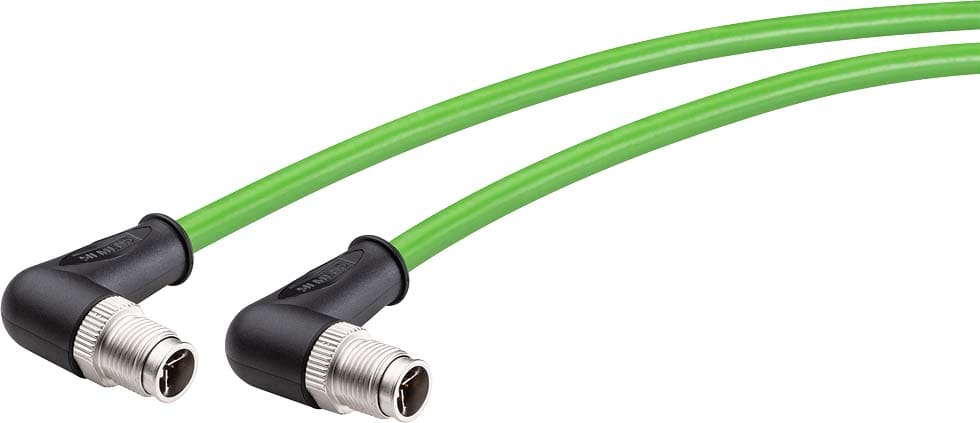 Siemens Industry - IE TP Cord M12-90/M12-90 (4x2, 15 m)