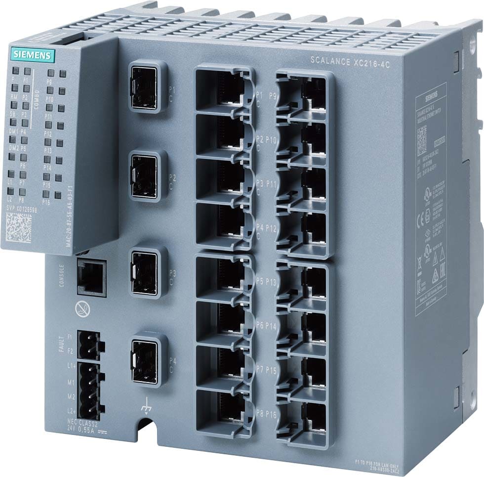 Siemens Industry - SIPLUS NET SCALANCE XC216-4C