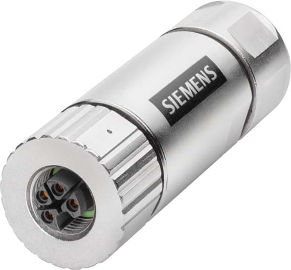 Siemens Industry - Power M12 Cable Connector Pro (L-codé)