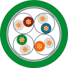 Siemens Industry - TP XP cord RJ45/RJ45 Cat6 6m