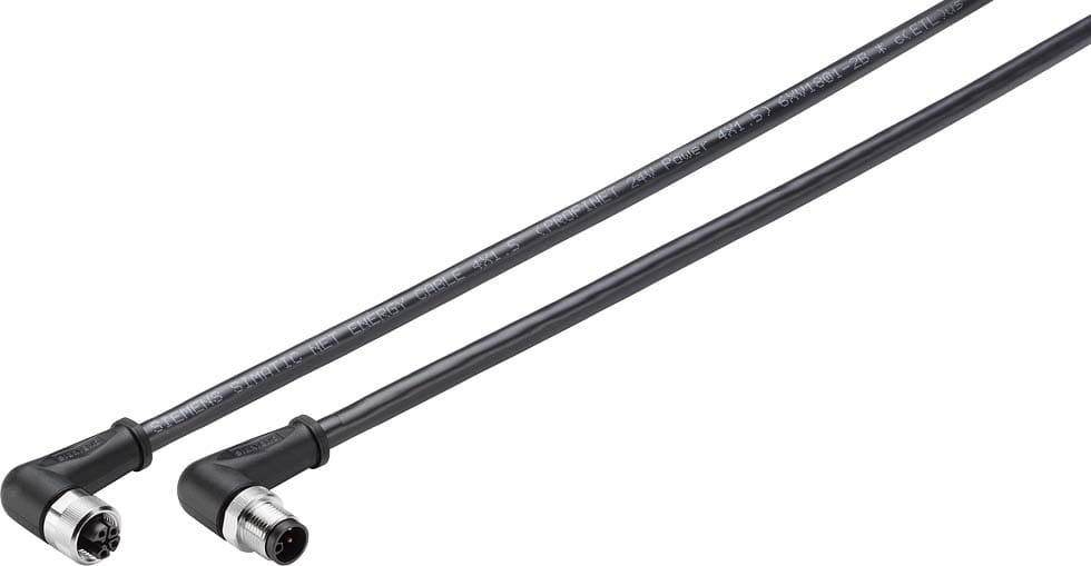 Siemens Industry - Power Connecting Cable 0,5 m, L-Codé