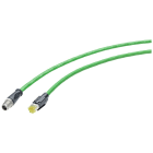 Siemens Industry - IE TP Cord M12-180/RJ45-180 (4x2, 3 m)