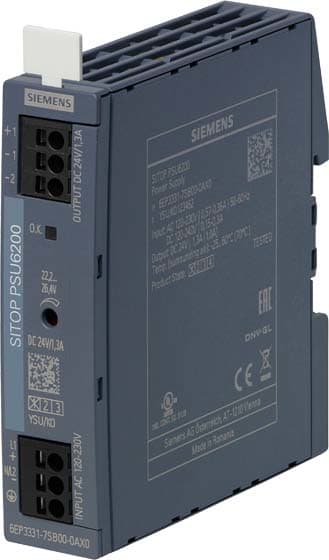 Siemens Industry - SITOP PSU6200/1AC/24VDC/1.3A