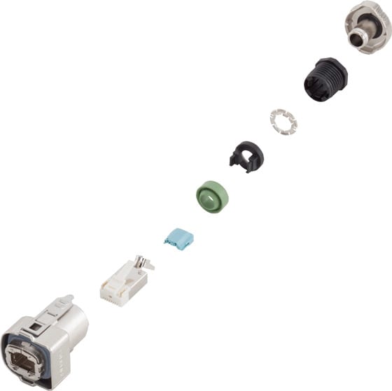 Siemens Industry - CONNECTEUR DE SIGNAUX, RJ45 IP67, METAL